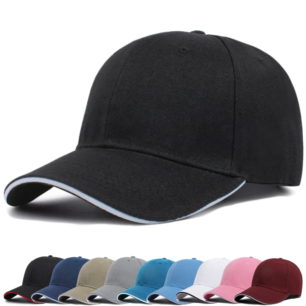Casquette unisexe classique de couleur unie, chapeaux pour femmes et hommes, casquette à la mode, Streetwear, pêche en plein air, chapeau de papa, offre spéciale