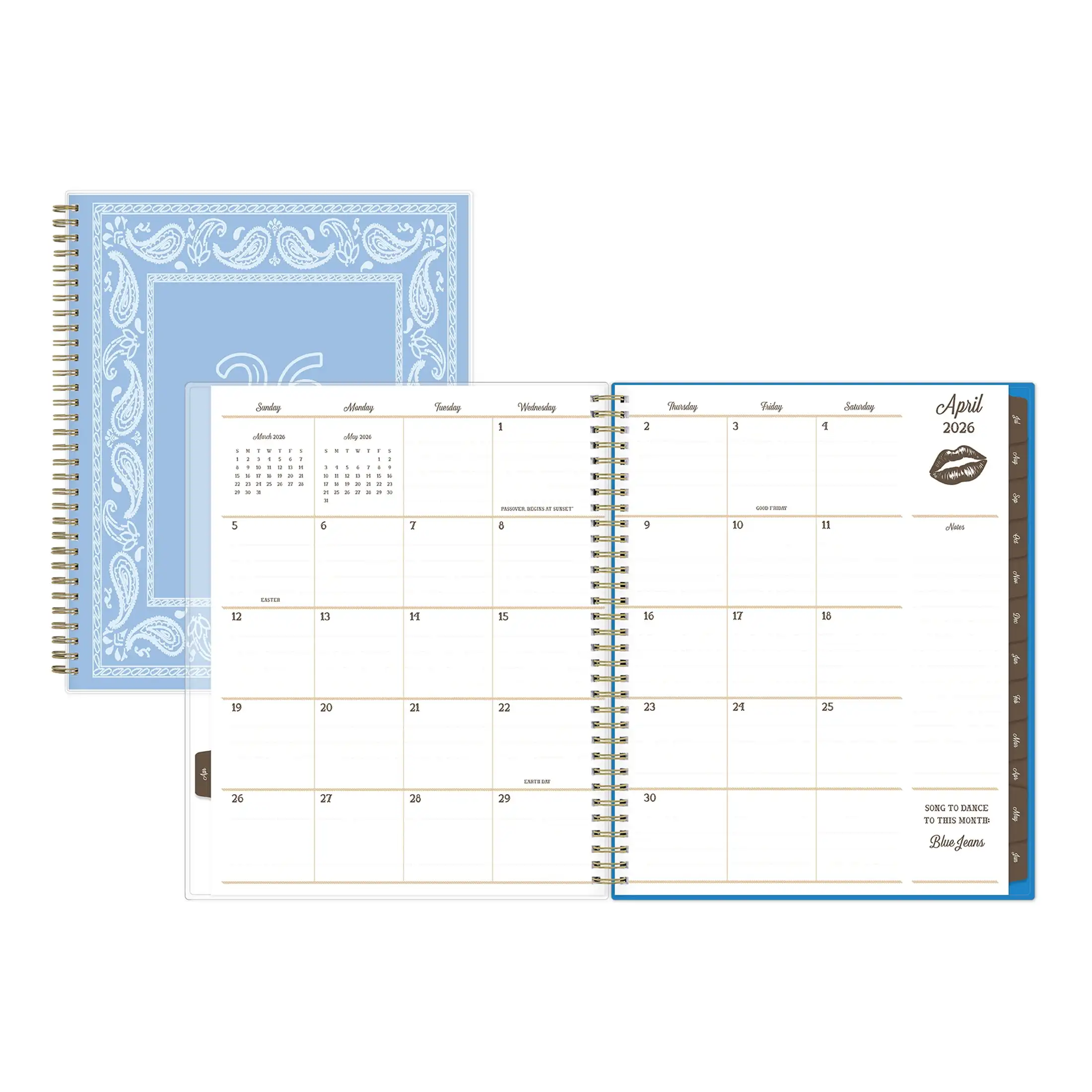 Monthly Weekly Planner, 8.5