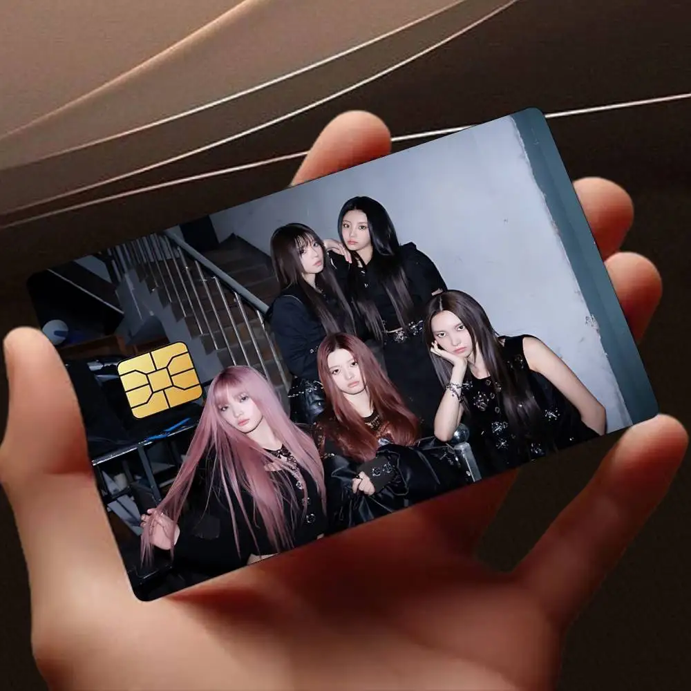 5th I-ILL-IT Gen-Kpop Y-Yunah Card Stickers for Bank Access Protective Waterproof Film Cover Sticker Gift