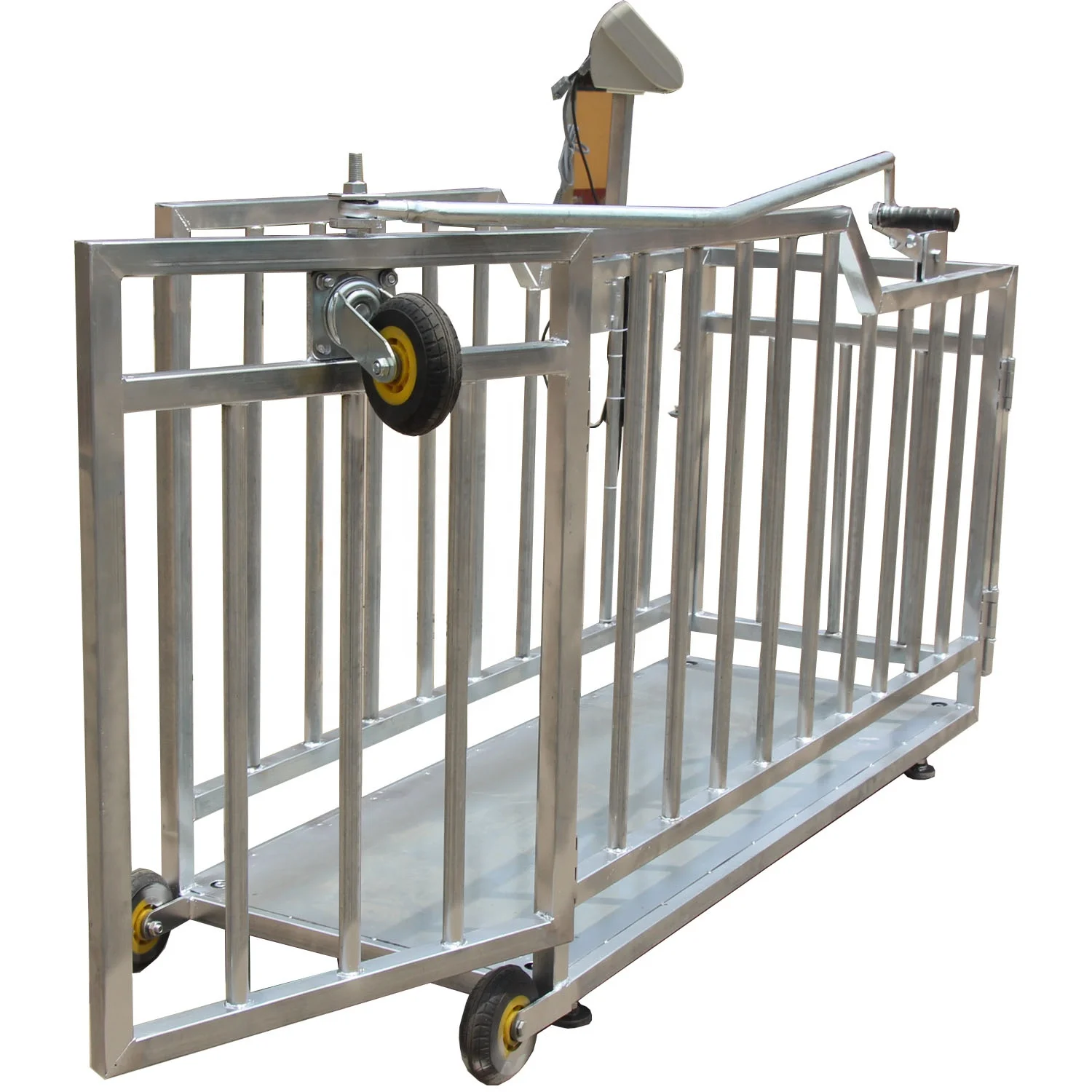 Durable and Portable Livestock Scale  Easy to Use in Any Agricultural Setting Livestock Scale