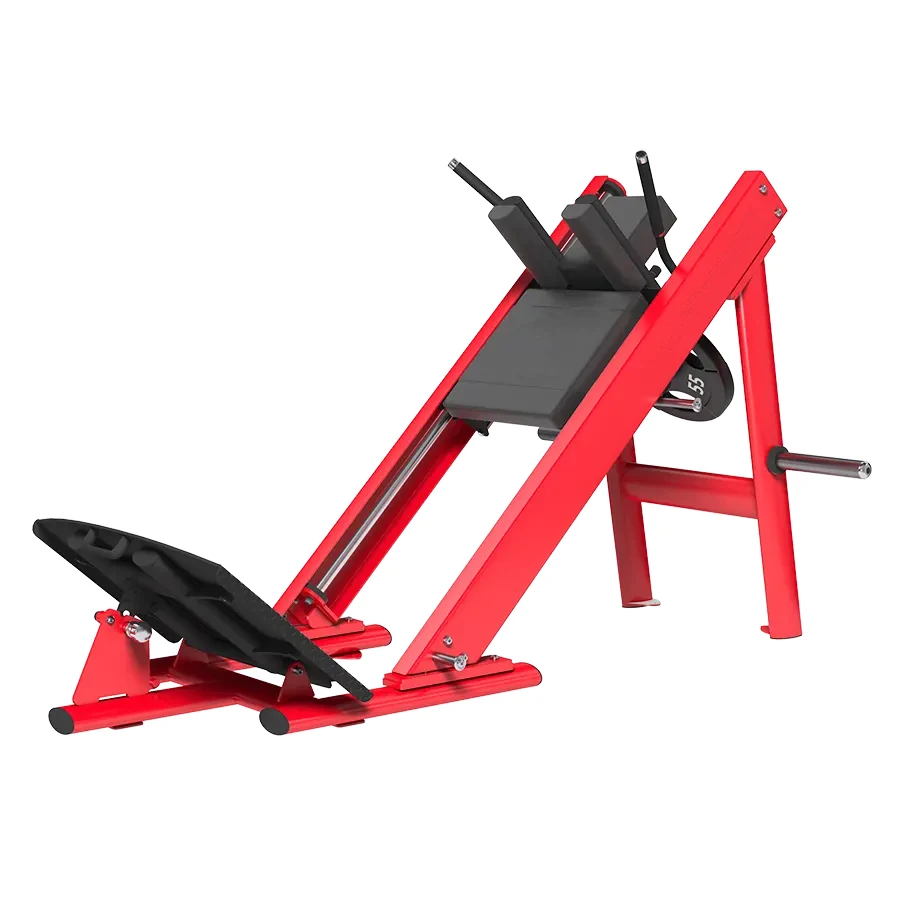 

Kingace Commercial Fitness Equipment Plate Loaded Exceed Hack Squat 45° Degree Steel Gym Machine for Chest & Arm Workout Clubs