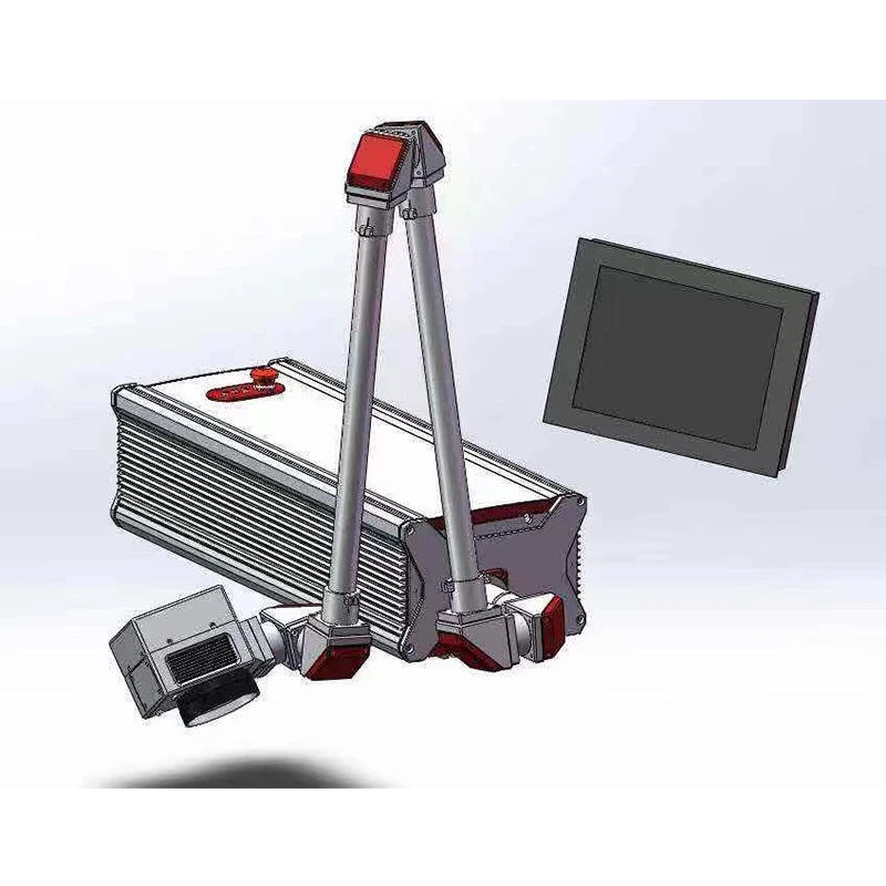 Macchina per incisione laser su metallo da tavolo ad alta precisione HC-715C Macchina per la stampa di logo in metallo