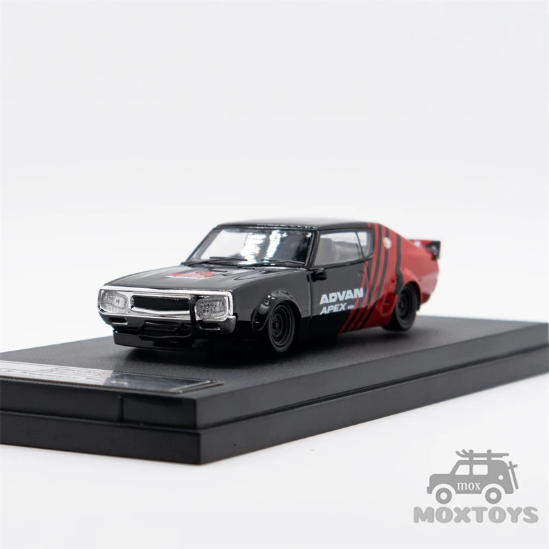 ZOOM 1:64 Skyline GT-R Gen.2 KPGC110 LBWK Diecast Model Car