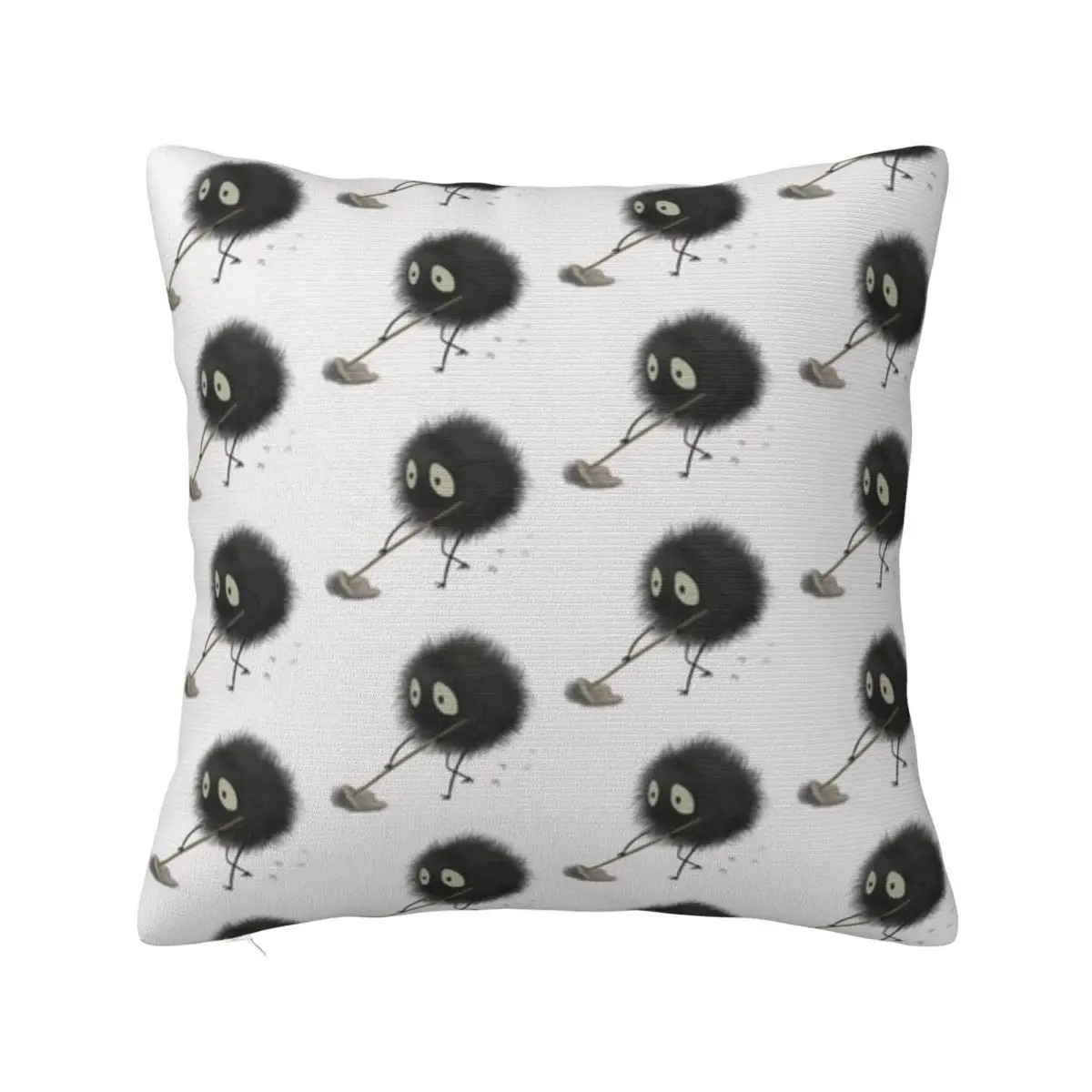 Susuwatari - Cute Soot Sprite A Pillow Case