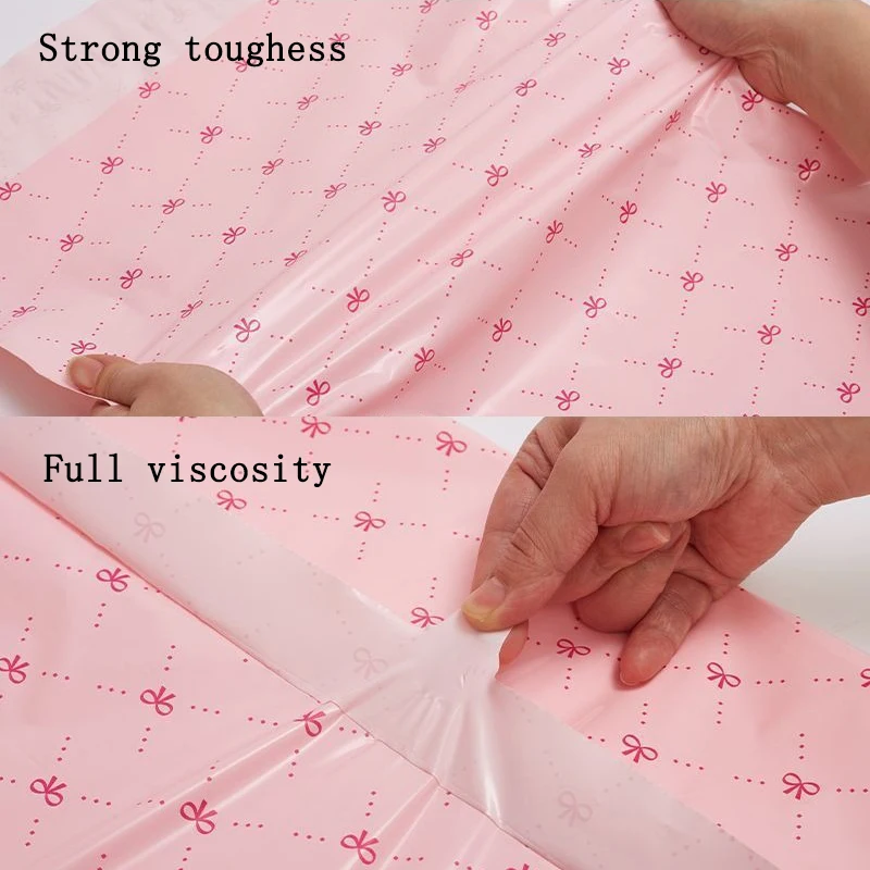 Рисунок 6 - почтовые пакеты с розовым бантом