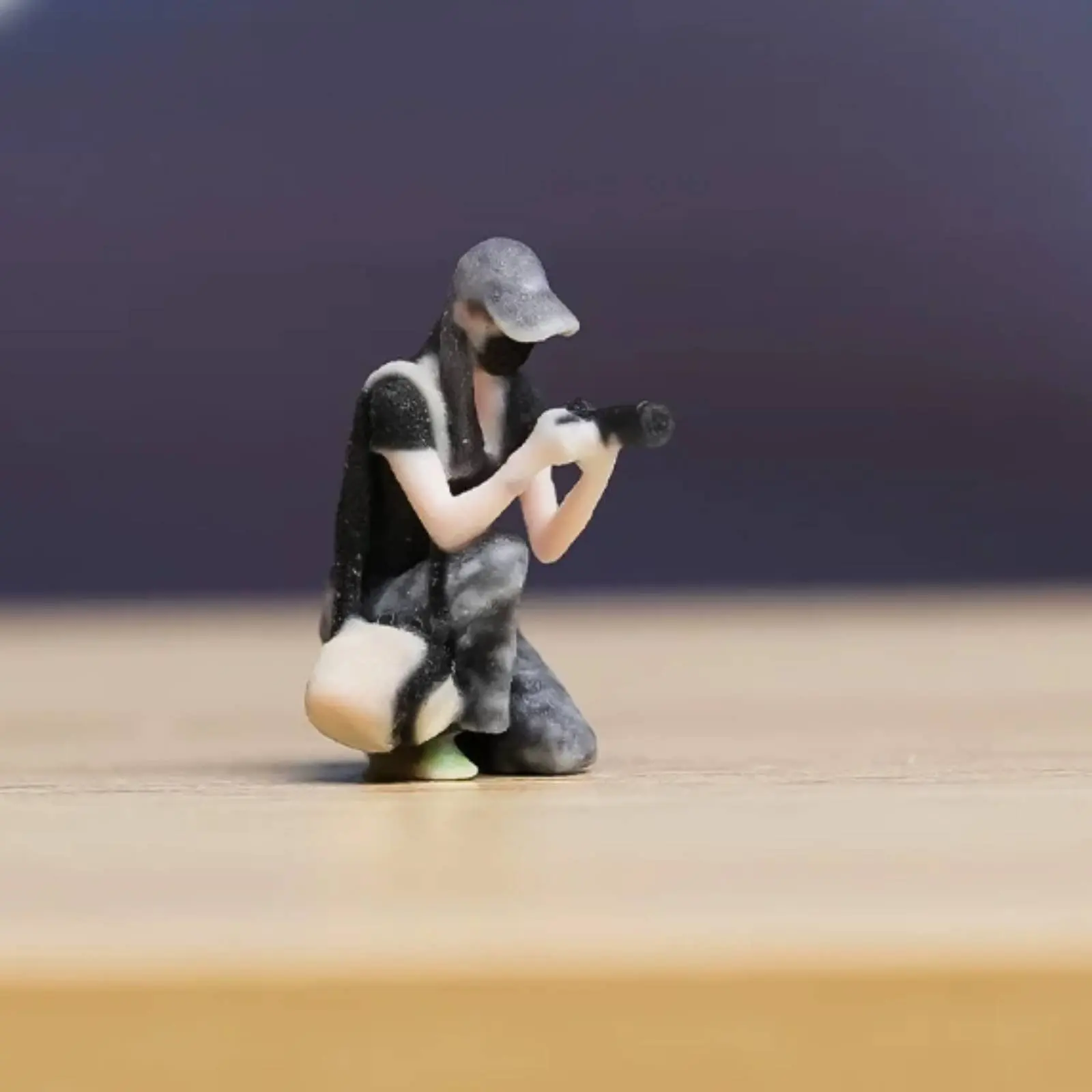 1:64 Scale Figure Collection Piece 3D Printed Figurine Miniature Girl Figurine Exquisite Workmanship - view 5