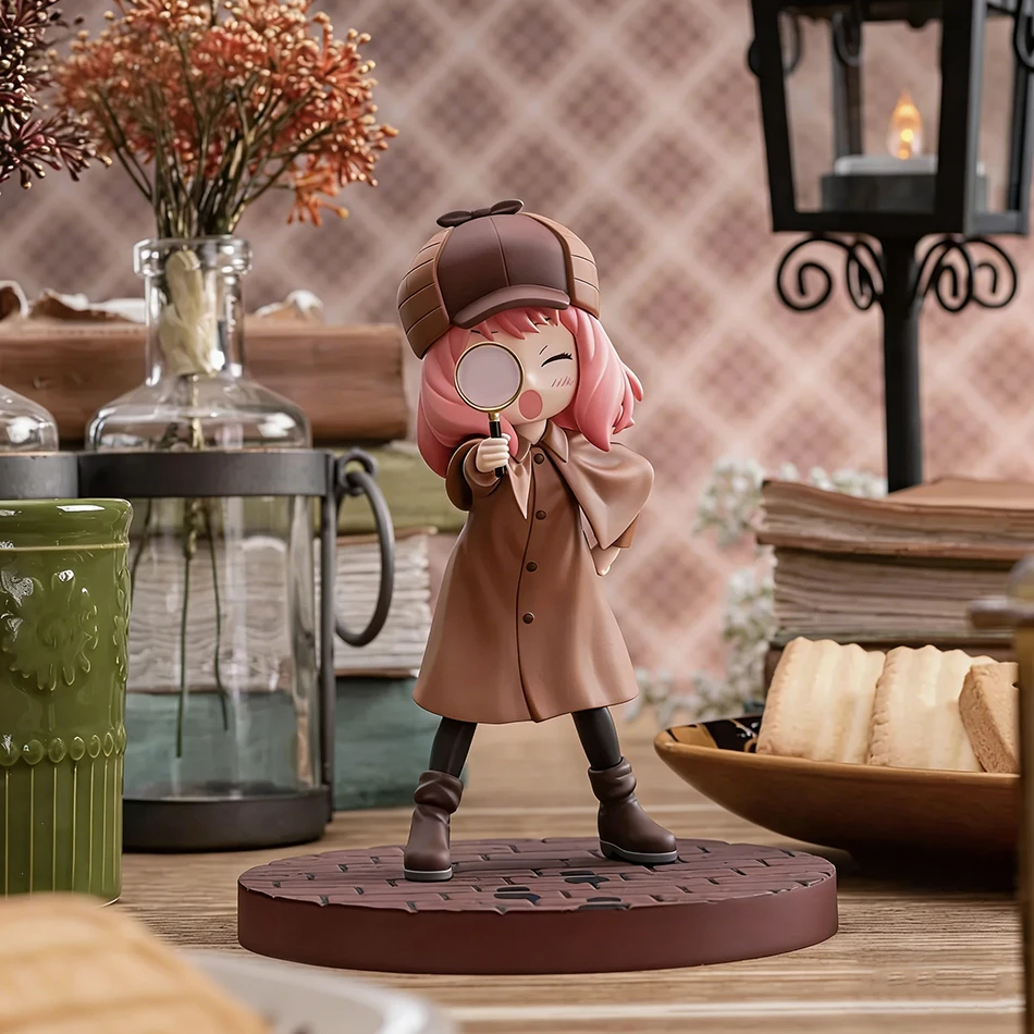 13CM Anime Anya Forger Figura Spia × Famiglia Kawayi Modello carino Giocattolo Collezione regalo Auto Decorazione da scrivania Action Figure Giocattoli di modello