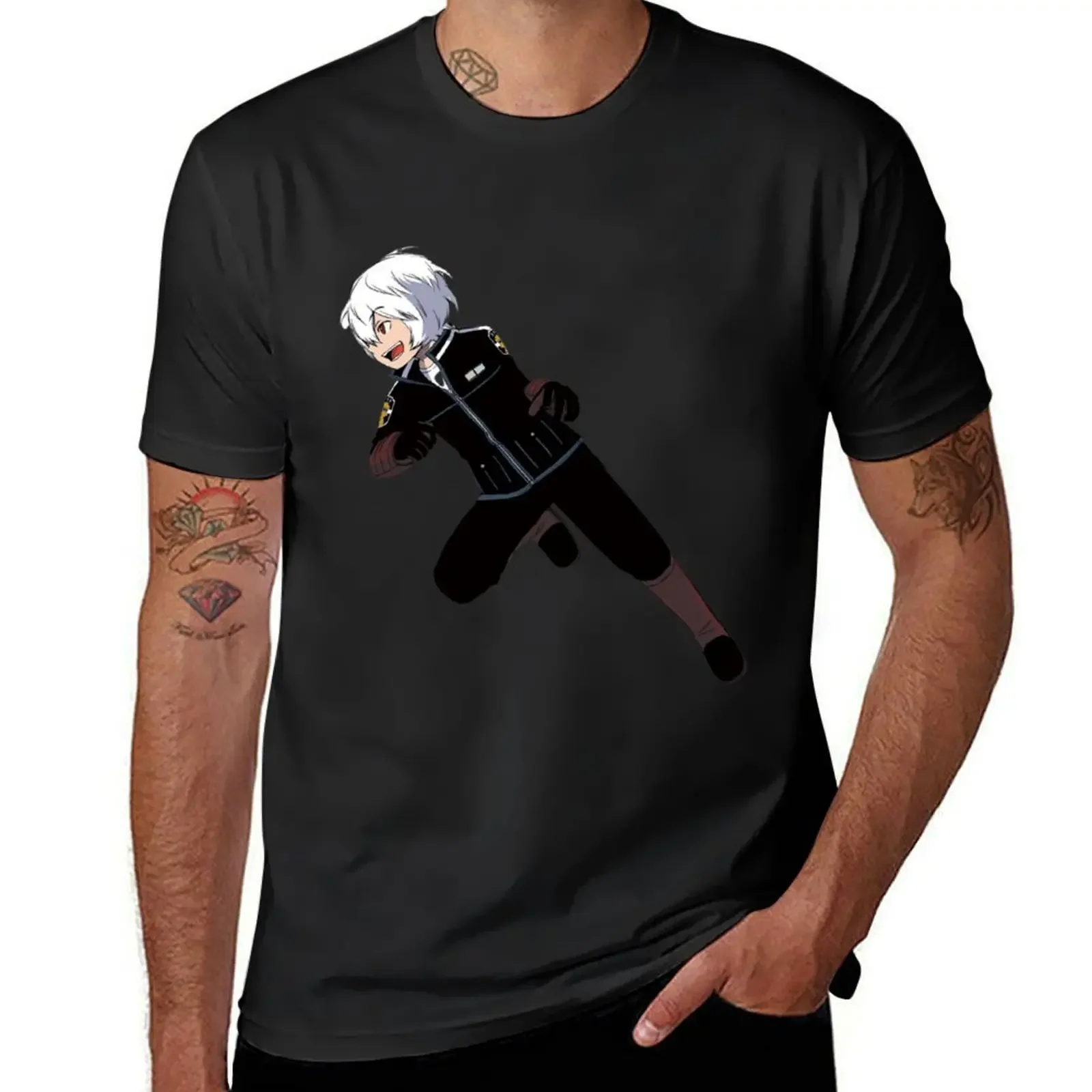 

Футболка world trigger, винтажные Аниме фигурки, кавайная одежда, футболки для мужчин