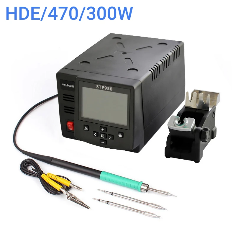 YUANPIN STP-950 Soldering Station High Power 300W Replace JBC HDE Welding Station C470 Soldering Tip For PCB SMD Repair Tools