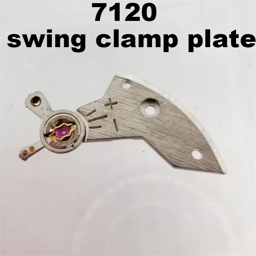 Adatto per Shanghai 7120 Movimento Altalena Piastra di Morsetto Ruota di Equilibrio Piastra di Morsetto SZ1 Accessori per Orologi Meccanici