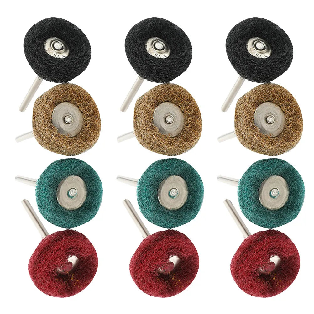 80pcs Buffing Wheel Set Nylon Polishing Wheels For Drill Rotary Tool Metal Polishing Abrasive Grinding Wheel Kit Rust Removal view 3