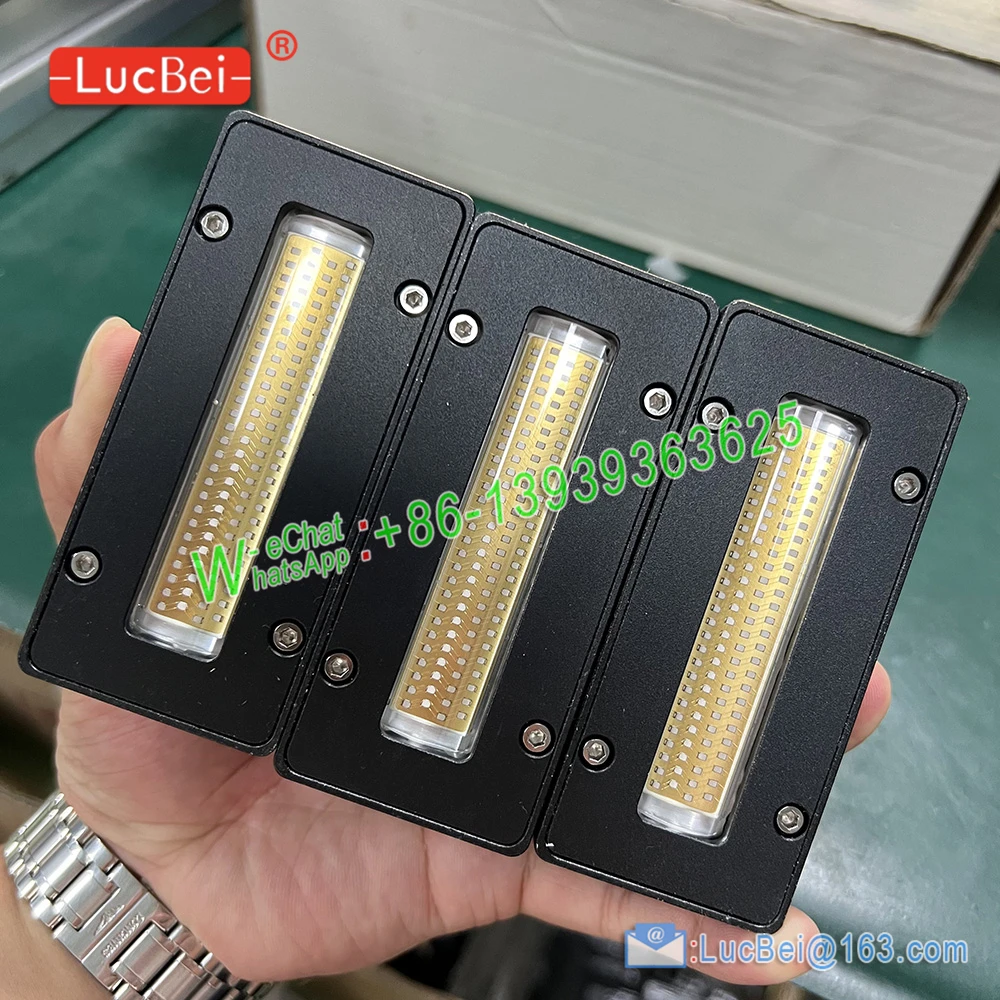 270W Uv Flatbed Inkjet Photo Printer EPSON 2 Rows Gh2220 Dx5 Print Head Matching Ink Curing Lamp COB LED Ultraviolet Lights