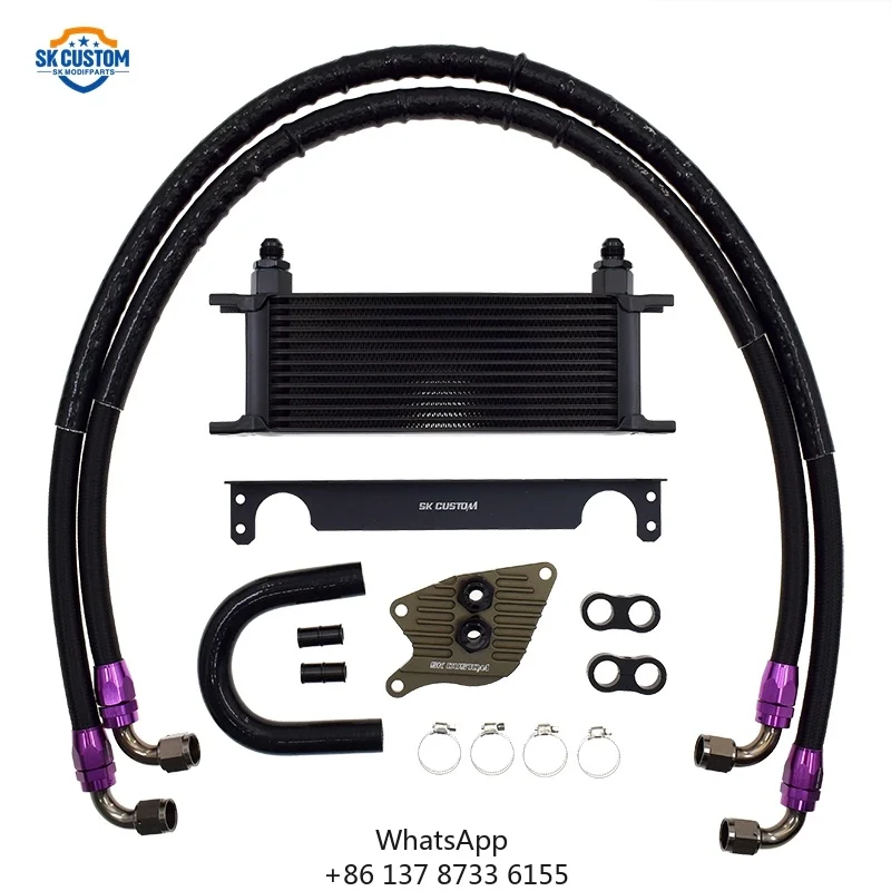Transmission Oil Cooler Kit For BMW X1 F49 X2 F39 Mini F56 F60 8A/MT Cooling Kit