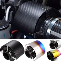 Para filtro de entrada de aire Universal de 2,5 ""-3,5"", cubierta de protección térmica para coche, cubierta de filtro de aire deportivo de cono frío, accesorios de protección contra el polvo