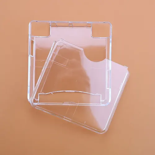 Imagen 2 del producto Carcasa protectora transparente suave de TPU para consola GBC GBA GBP GB, cubierta de carcasa de cristal transparente de plástico para GBA SP