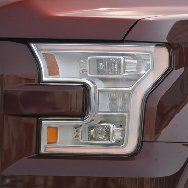 

NEW-For Ford F-150 2015-2018 Headlight Lens Cover Head Light Lamp Shade Shell Cover Left Replacement Parts Accessories