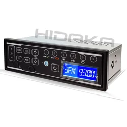 12V 24V DAB+ 1DIN M505 Bluetooth BT Handsfree Talk USB AUX Excavator Car Radio