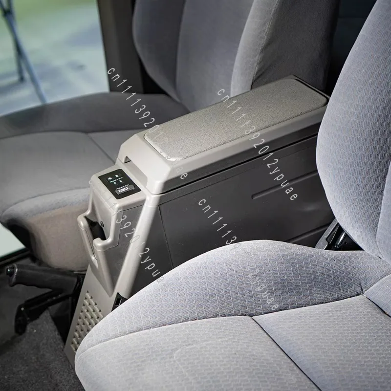 Car Center Console Armrest Storage Box with Cooling Compartment Replacement Accessory for Land Cruiser 70 76 77 79 Series