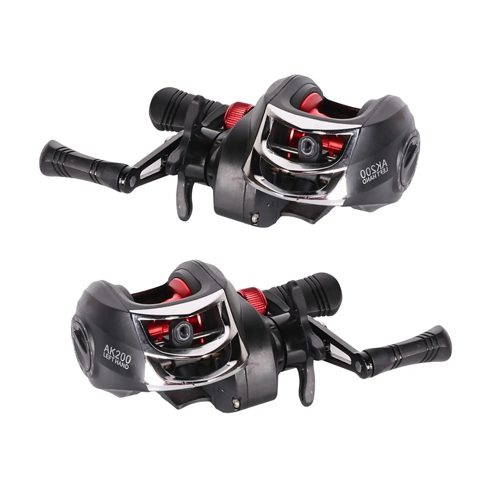 Baitcasting Reel 10KG Max Drag 7.2:1 High Speed Fishing Reel Reinforced Reel