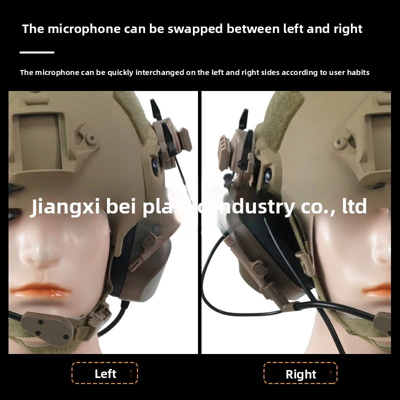 Tactical Headset with Noise Cancellation and Sound Isolation, Fifth Generation Chip❄️