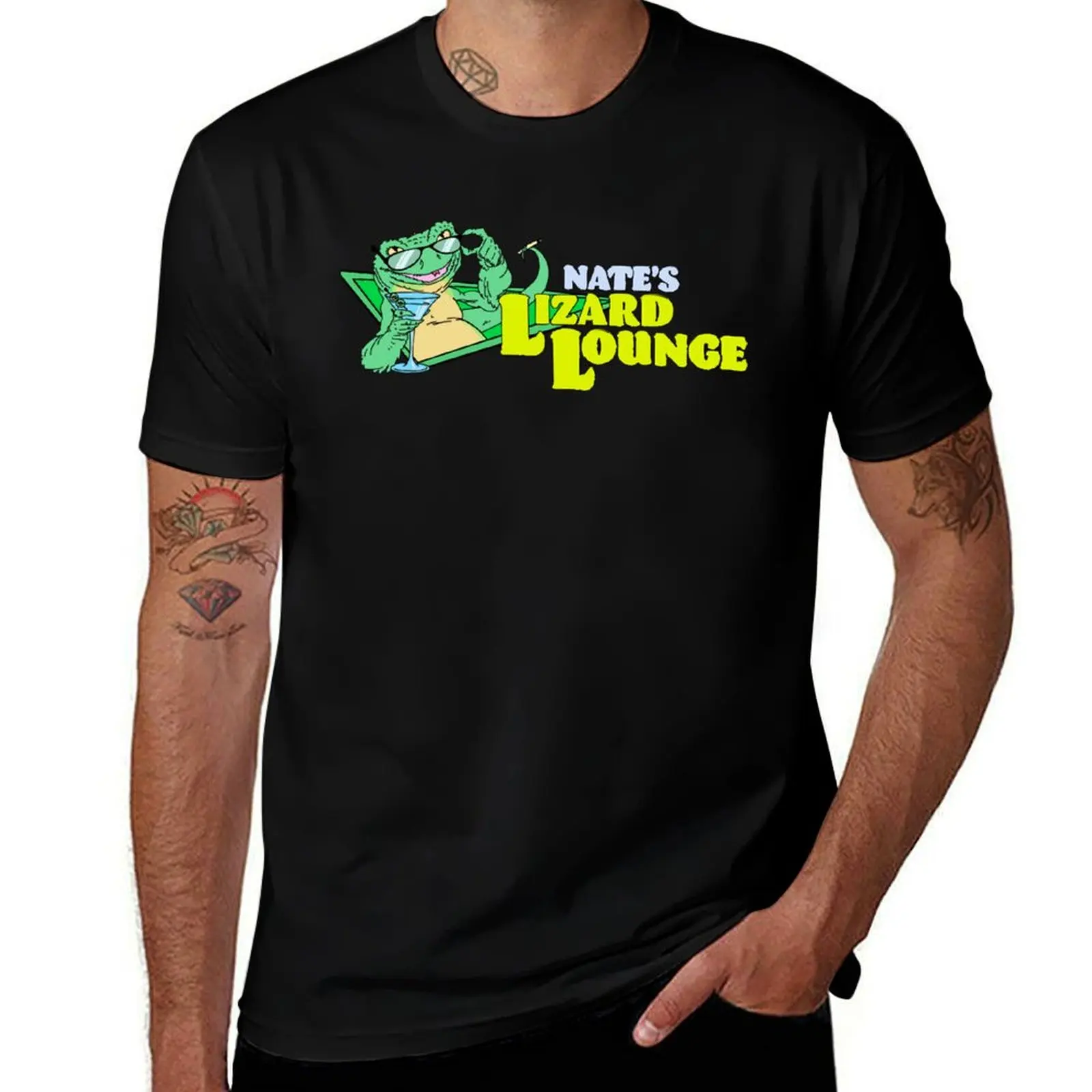 

Nates Lizard Lounge The Rehearsal LogoSticker Essential футболка мужские футболки мужские футболки с рисунком футболка