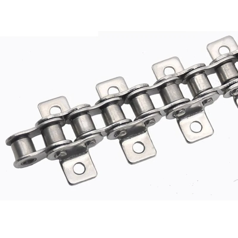 1.5 Meter 08B Short Pitch Roller Chain Double Bend Ear Straight Industrial Drive Single Row For Enhanced Efficiency