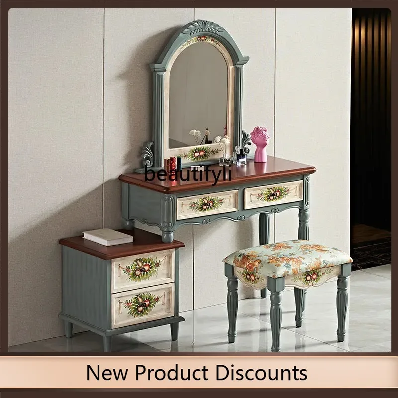 

A44 Dressing Table Small Apartment Bedroom Economical Simple Room Makeup Table