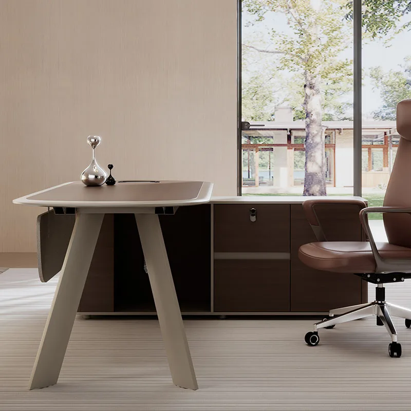 Luxury Modern Office Desk Reception Executive Design Nordic Aesthetic Office Desk Display Organizers Tavolino Trendy Furniture