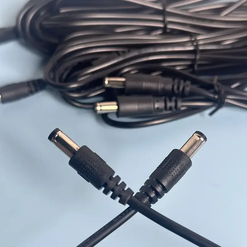 DC 12V male to male cable Power supply cord 5.5 x 2.1mm Male CCTV Adapter Connector Power Extension Cords 1M/3M/5M/10M