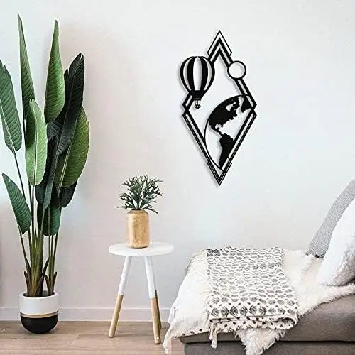 CIFBUY Deco Balloons and Globes Home Decor Metal Wall Hanging Decoration Halloween Interior Decor Outdoor Home Decor Mode