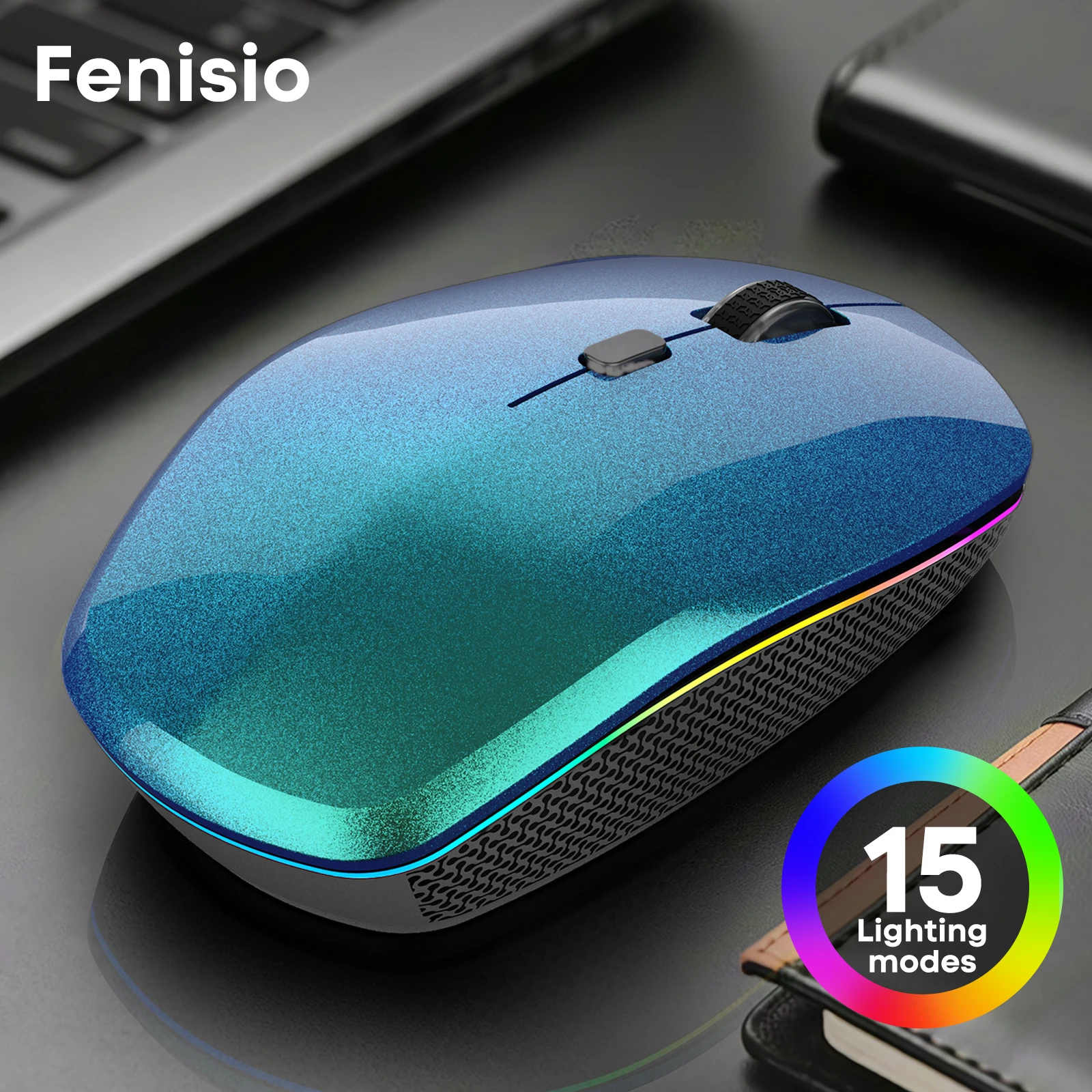 Fenisio Wireless Mouse: La Soluzione Definitiva per Lavorare in Silenzio con Stile
