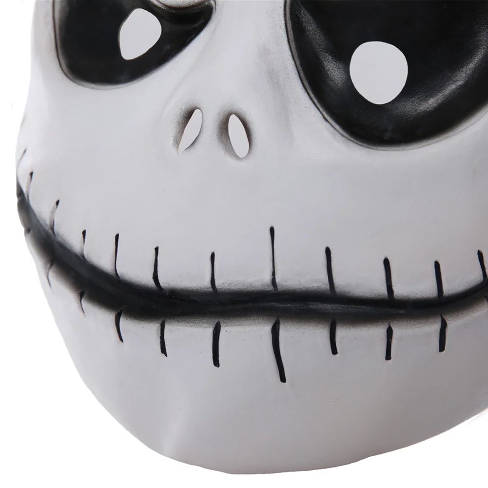 Jack Maske Cosplay Film Albtraum dann Weihnachten Kostüm Zubehör Männer Verkleidung Kopf bedeckung Helm Uniform Halloween Party Anzug