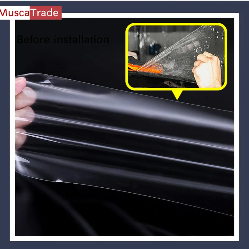 For Chery TIGGO 8 Pro 2022-2023 Gearbox Panel Navigation Screen Automotive Interior TPU Protective Film Anti-Scratch Sticker