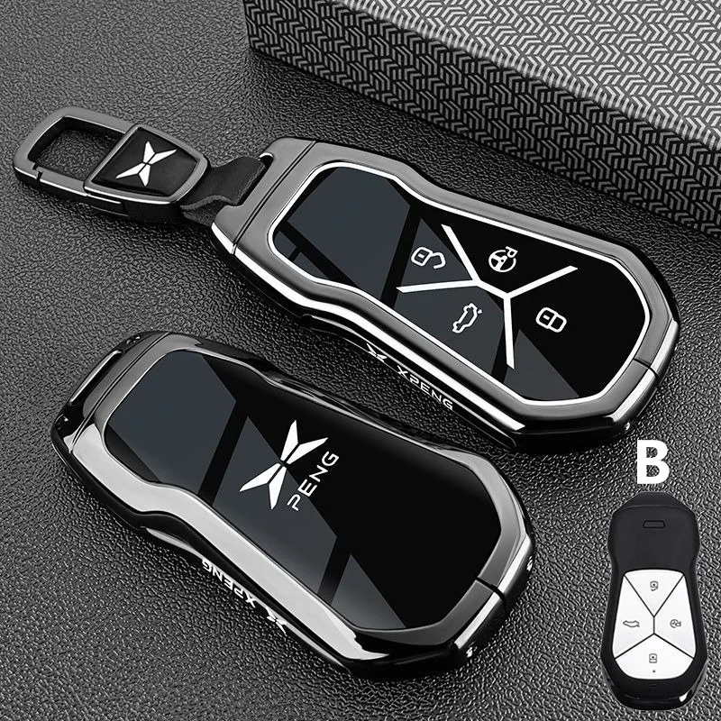 Für Xpeng Xiaopeng Mona M03 P7 P7i P7 + P5 G3 G3i G6 G9 G7 2025 2023 Auto Schlüssel Fall schlüsselbund Fob Abdeckung Shell Tasche Fob Zubehör