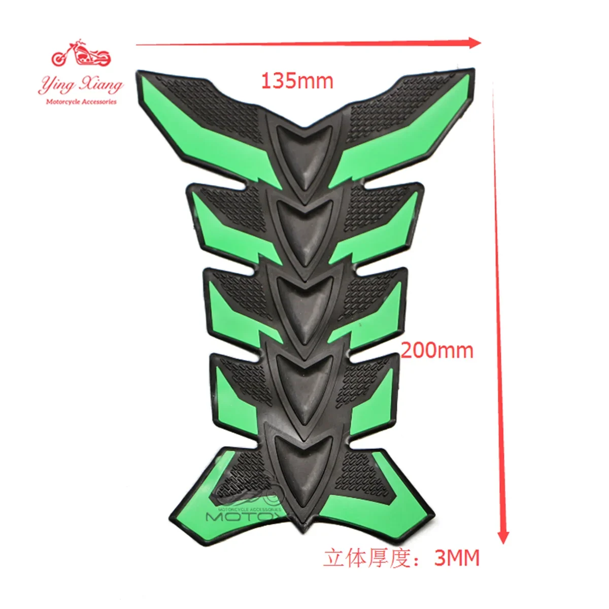 Fit For Kawasaki Ninja 300 400 Z800 Z1000 Z750 ZX 6R 9R Z650 Z900 H2 ZZR1100 Universal Motorcycle Fuel Tank Decal Pad Sticker