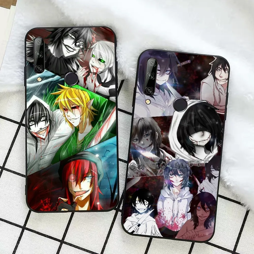 Jeff The Killer Phone Case For Huawei Honor 10 lite 9 20 7A pro 9X pro 30 pro 50 pro 60 pro 70 pro plus