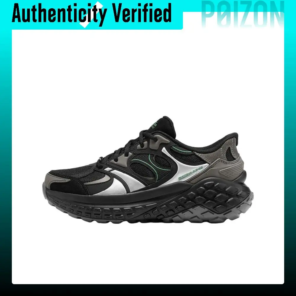 Skechers DLITES Abrasion Resistant, Breathable, And Lightweight Support 232753-BKSL