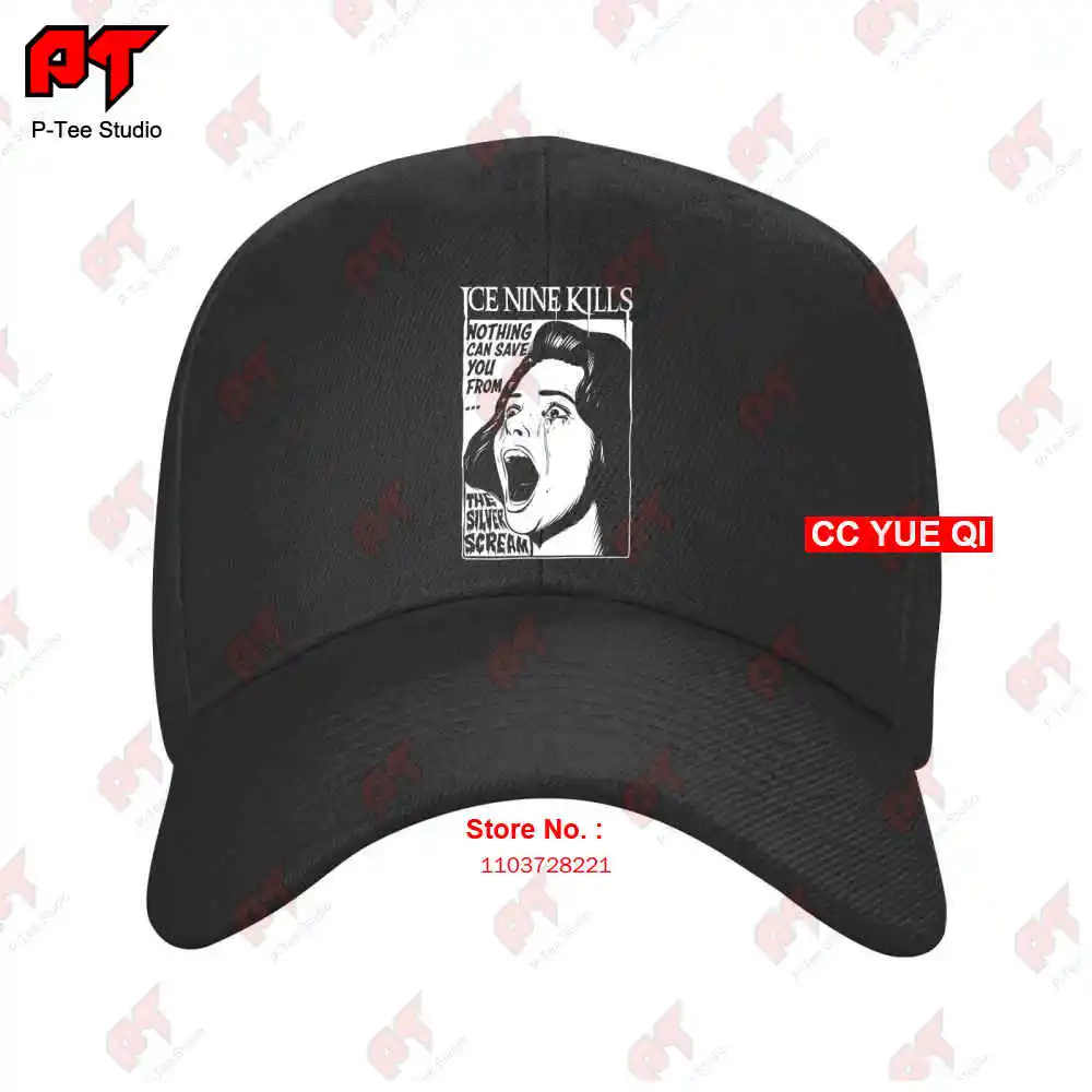 Ice Nine Kills The Silver Scream Metalcore Band Logo Baseball Caps Truck Cap L87Y