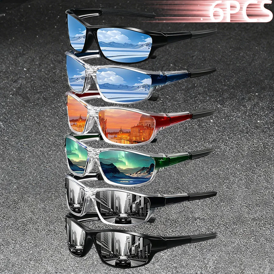 Oculos-de-sol-esportivos-para-escalada-6-pecas-masculino-feminino-moda-vintage-armacao-transparente-para-dirigir-pesca-lazer-esportes