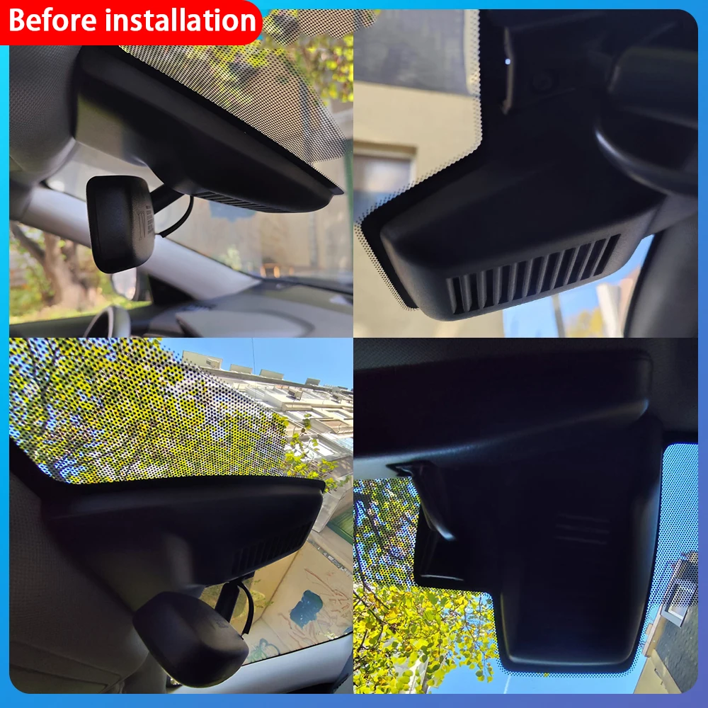 Wiifi 4K Dash Cam for Nissan X Trail X-Trail Rogue T32 2017 2018 2019 2020 DVR Front Rear Camera Plug and Play Video Recorder