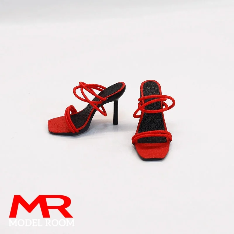 1/6 Scale Female Elastic Strap High Heels Sandals Shoes Model Fit 12'' Worldbox TBL ANT VCD01 Soldier Action Figure Body Dolls