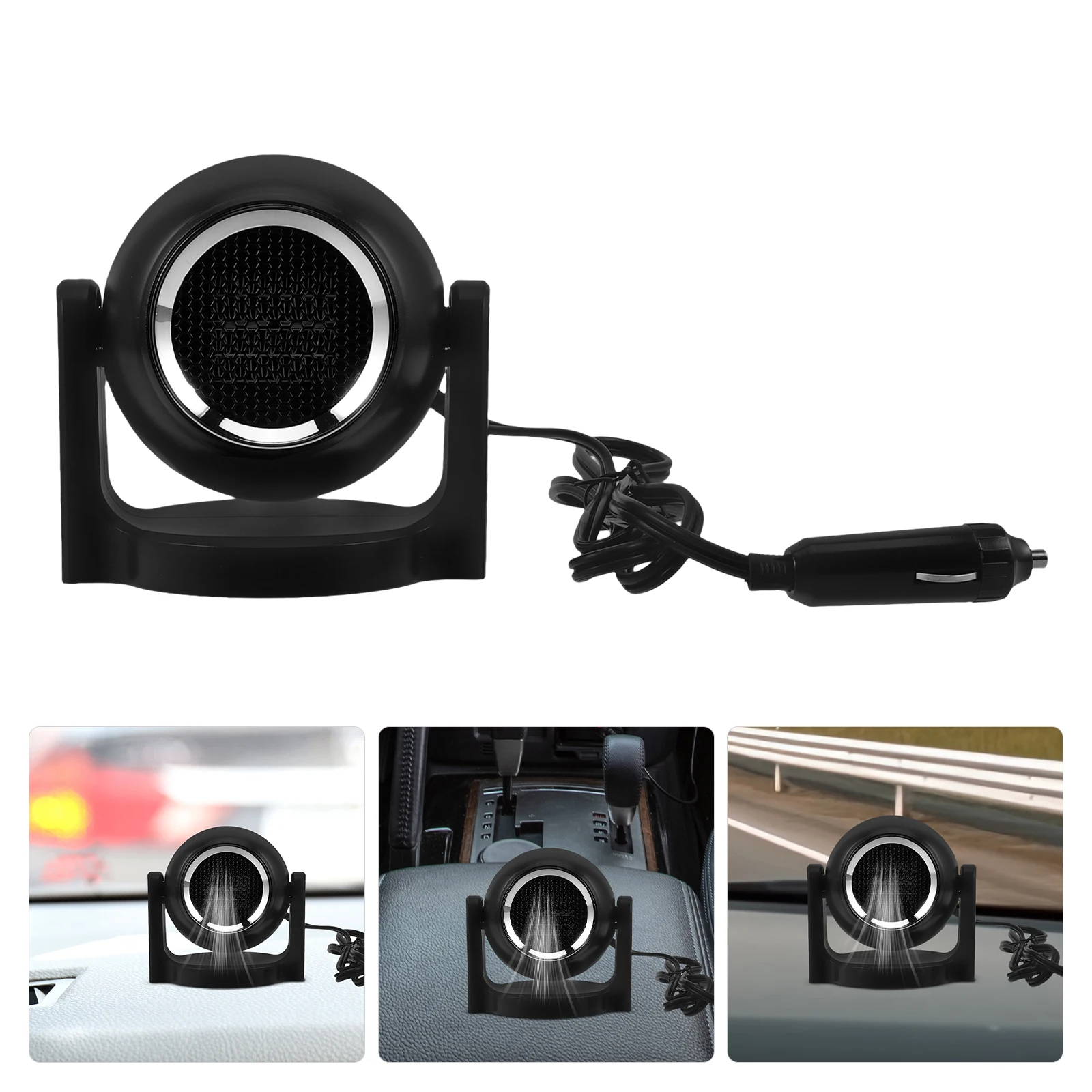 

High Power Portable Car 12V Fast Heating Plug-In Windshield Defroster Defogger Electric Space Heater For Vehicle Automotive