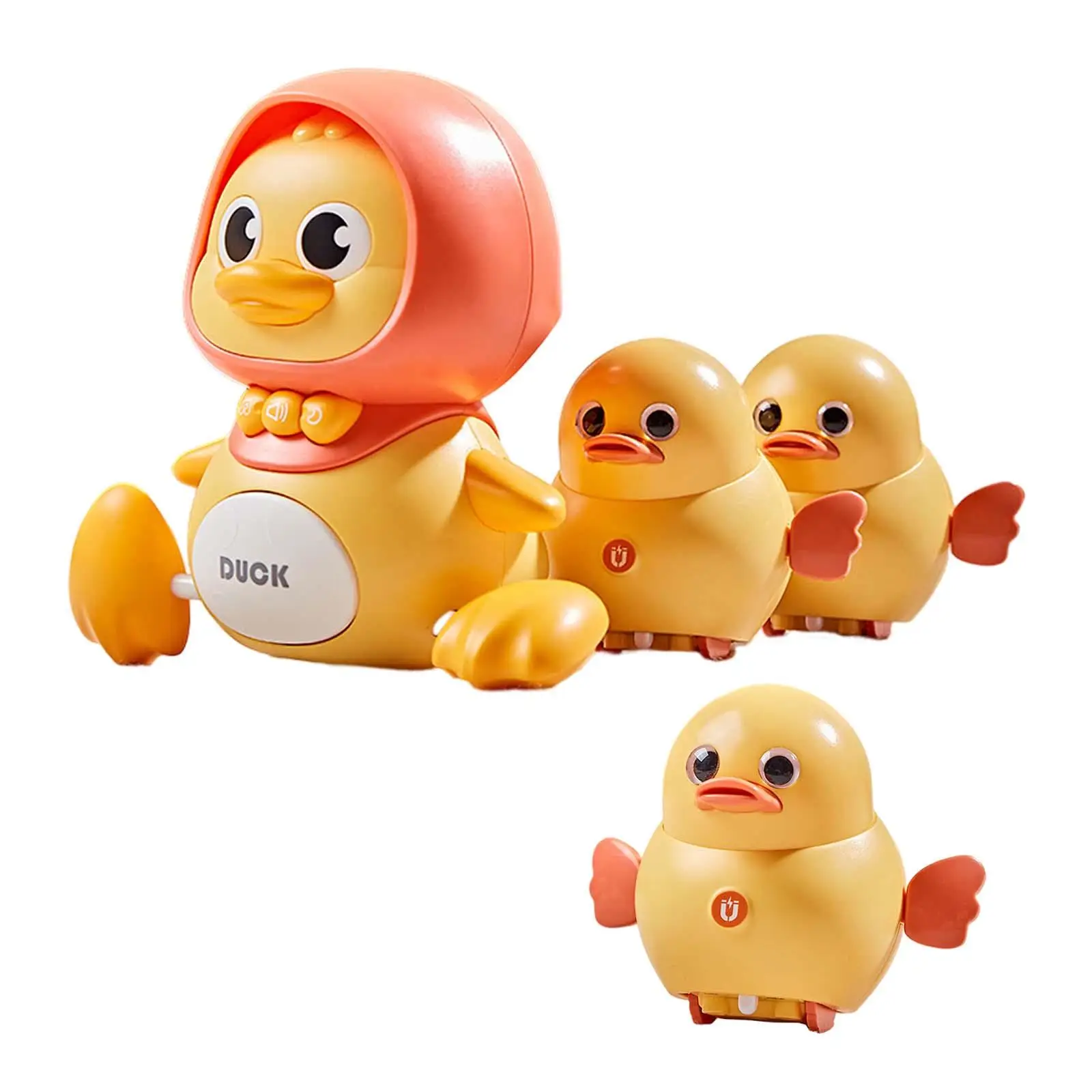 Baby Toy Early Learning Development with Music and LED Light Musical Ducks Toy for Baby Girls Boys 12-18 Months Kids