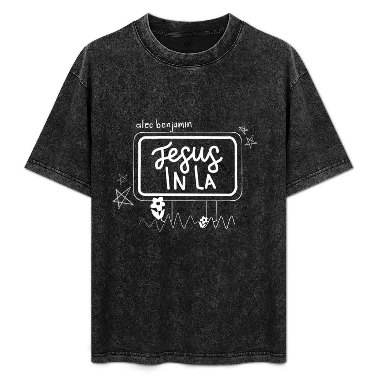 

alec benjamin - jesus in la T-Shirt graphic t shirts plus size tops anime clothes blacks men clothings