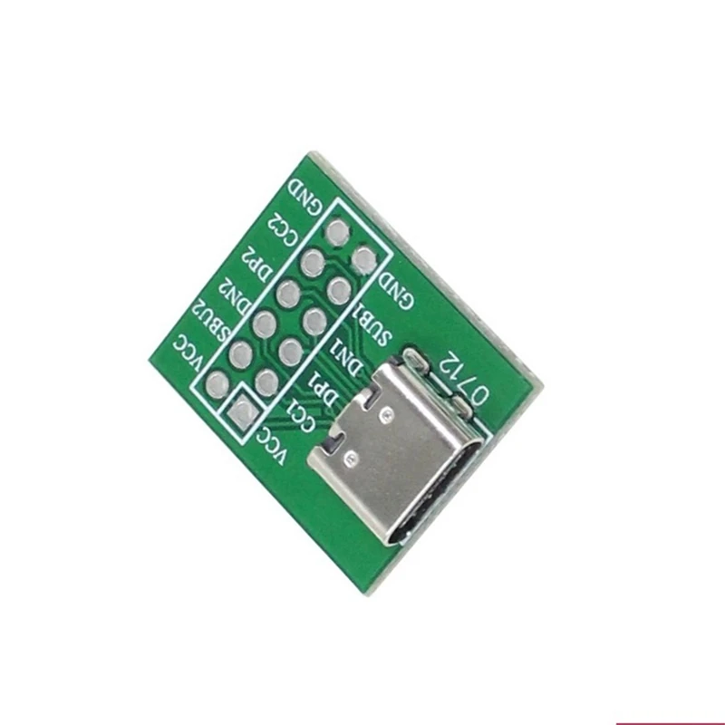 TYPE-C USB Transfer Pin Test Board Converter TYPE-C Female Adapter Board Module Converter