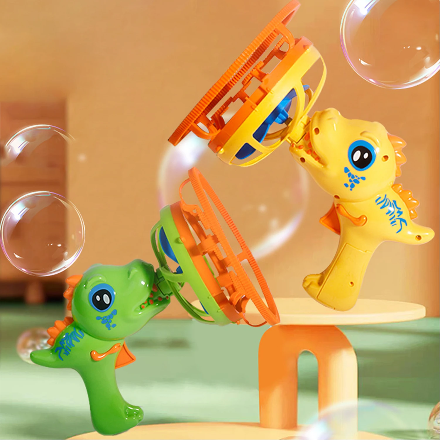 Bubble Gun Bubble Machine Dinosaurier Bubble Blower Spielzeug für Kinder Party begünstigt Geburtstags geschenke für Kinder Outdoor-Spaß Spielzeug