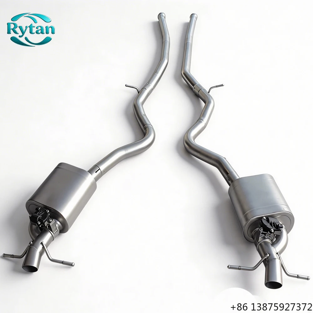 

Выхлопная система Rytan Valvetronic из нержавеющей стали с клапанами, полированная до зеркального блеска, TIG-сварка, для S400 2016 года