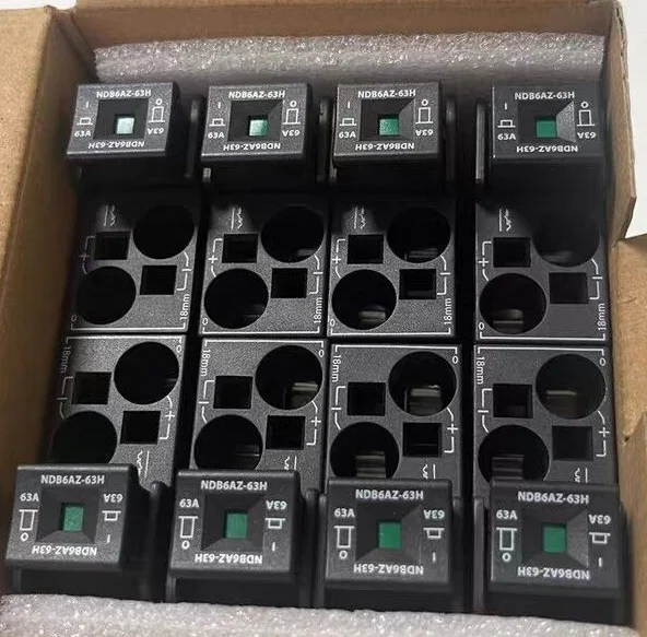 Disjuntor miniatura DC com revestimento de plástico NDB6AZ-63H631PN, adequado para circuitos de até e incluindo DC 80V