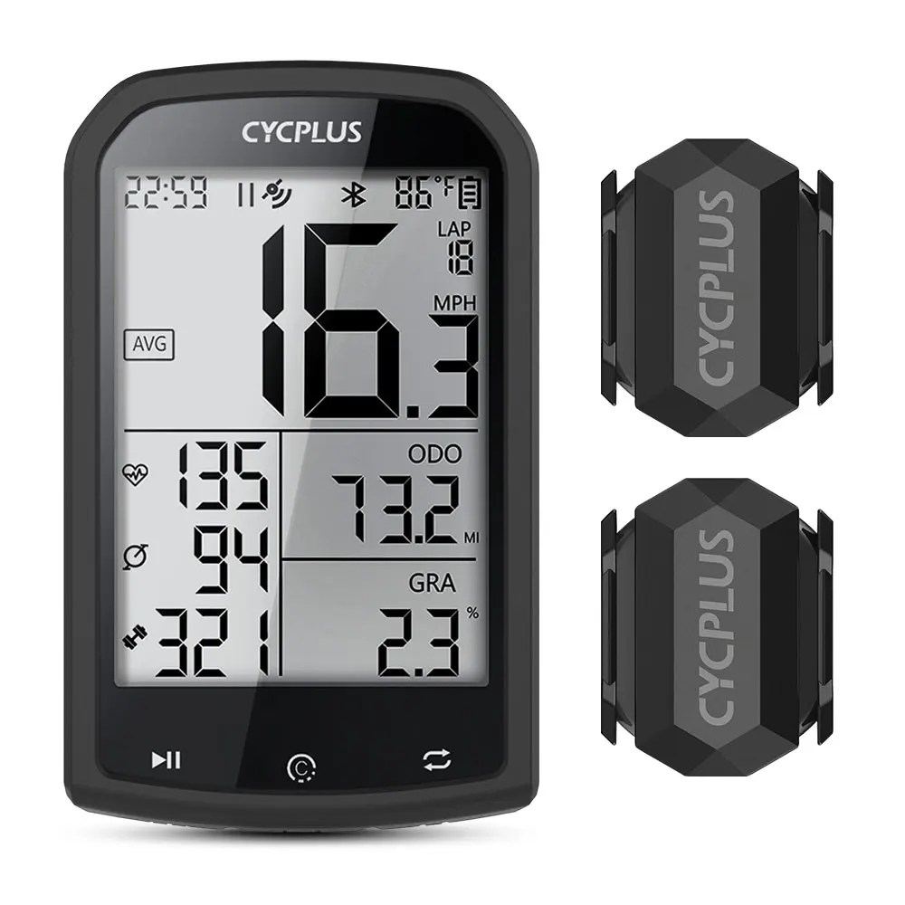 CYCPLUS M1 GPS komputer rowerowy akcesoria rowerowe BLE 5.0 IPX6 wodoodporny bezprzewodowy prędkościomierz