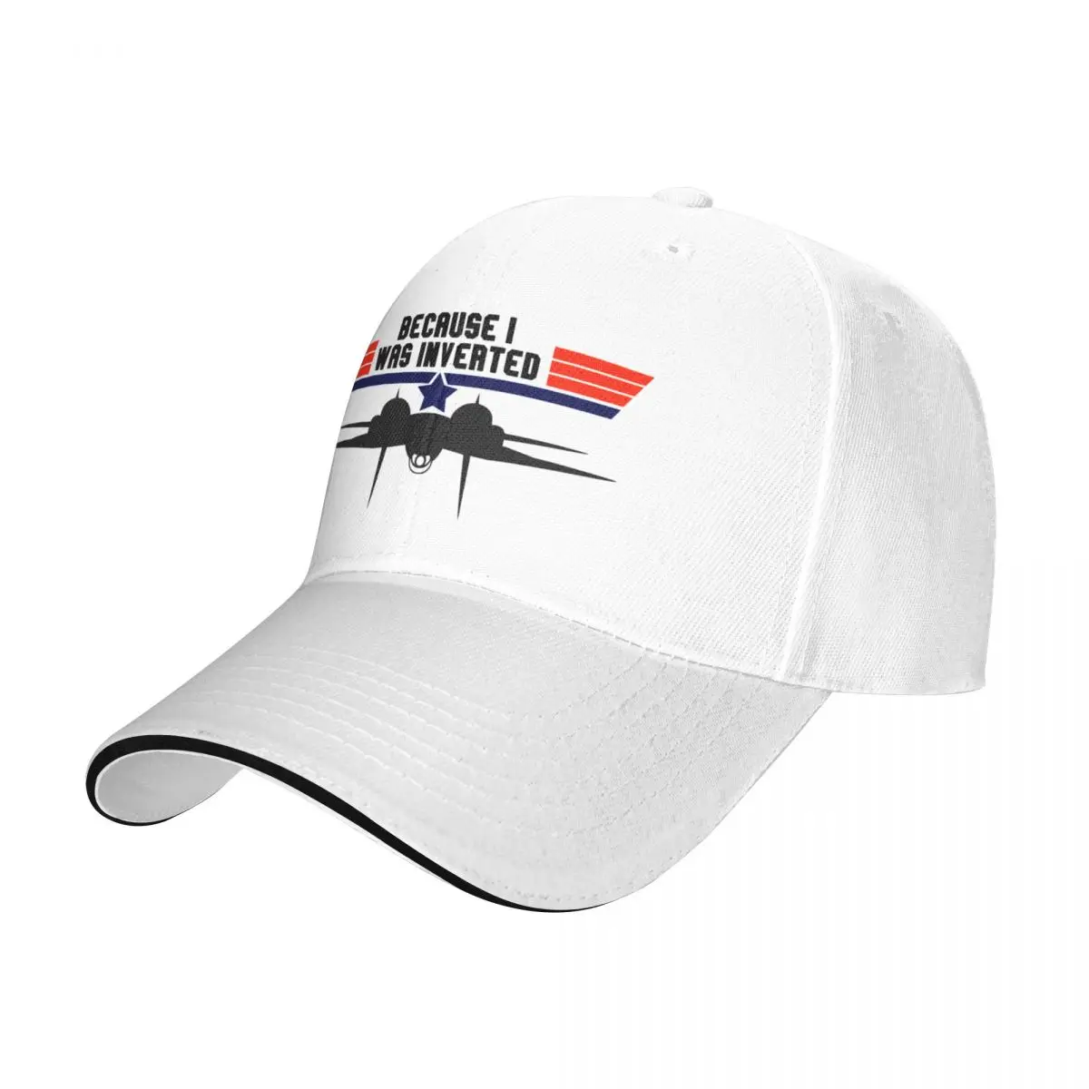 Top Gun Because I was Inverted Baseball Cap Luxury Man Hat Hat Man For The Sun Golf Cap Mountaineering Women's Golf Wear Men's